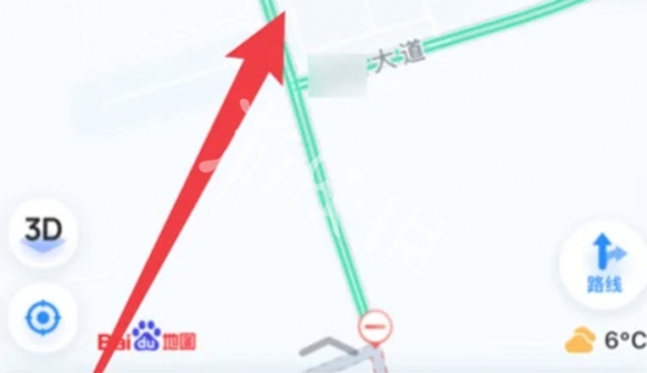 百度地图3d实景地图开启方法